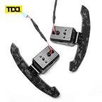 TDD 4MM Carbon Fiber Magnetic Paddle Shifter for BMW G20 G30 G06 G08 G87 G80 G82 F20 F30 I8 F90 M3 M5 M8 X3 X5 X6M MINI Supra