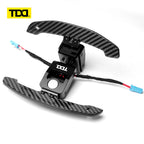 TDD 4MM Carbon Fiber Magnetic Paddle Shifter for BMW G20 G30 G06 G08 G87 G80 G82 F20 F30 I8 F90 M3 M5 M8 X3 X5 X6M MINI Supra