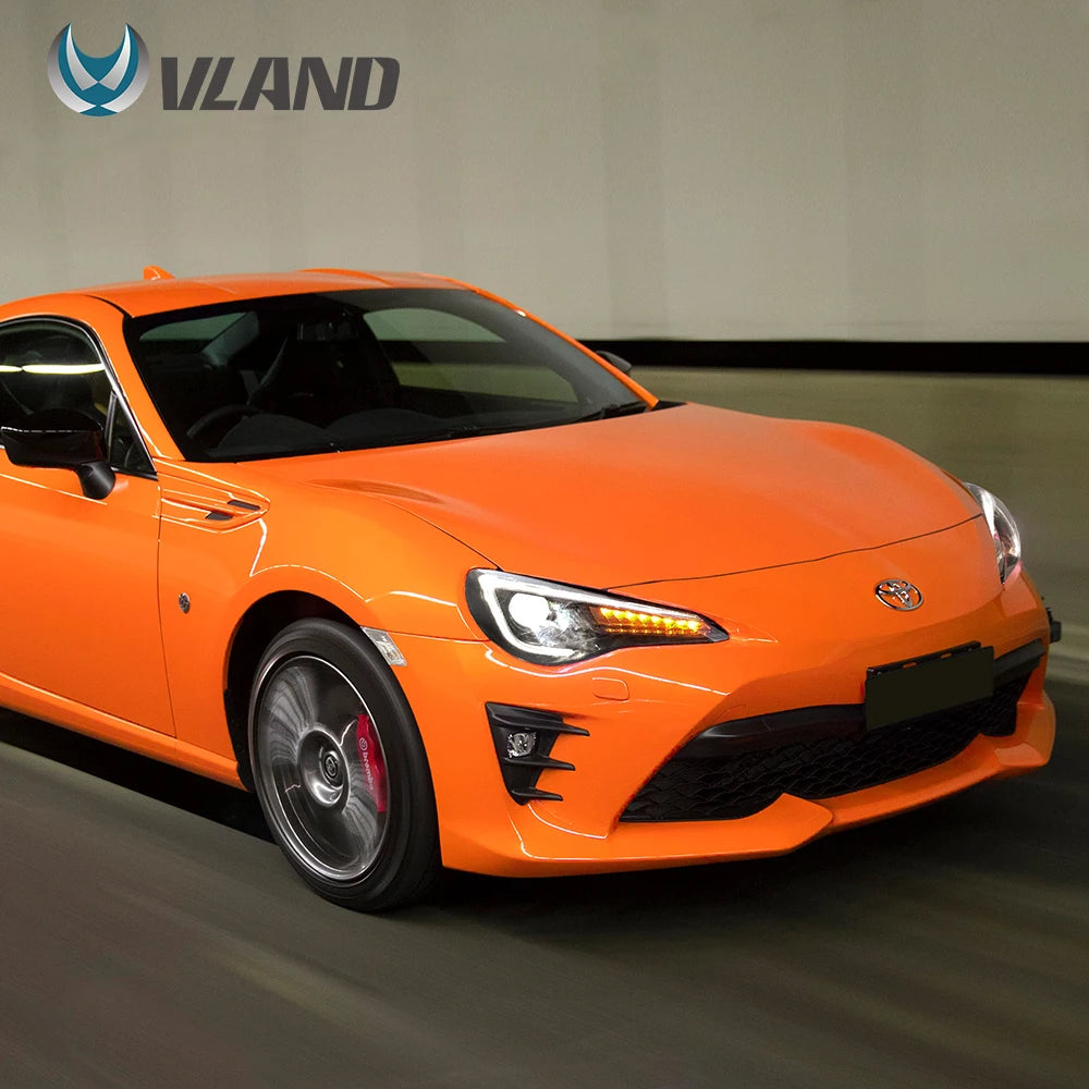 VLAND auto led light for car head lamp FOR TOYOTA 86 2012-UP/SUBUARU BRZ 2013-UP LED HEADLIGHTS h7 led h7 luces led 12v