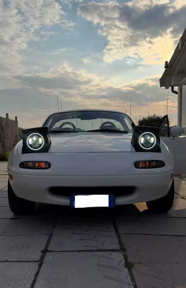 Mazda MX-5 Miata NA 7" LED Halo Headlights