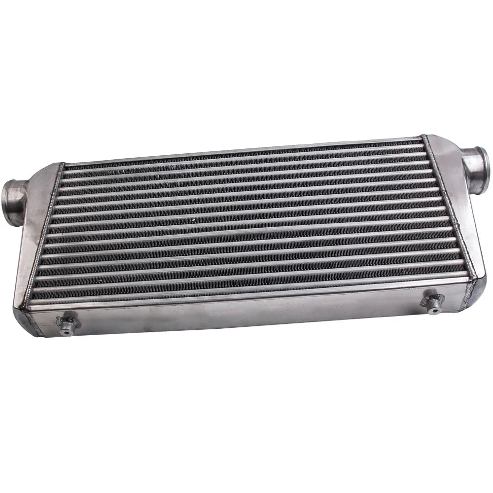 Universal Front Mount Intercooler | Tube & Fin Core | 600 × 300 × 76 mm | 3" Inlet & Outlet