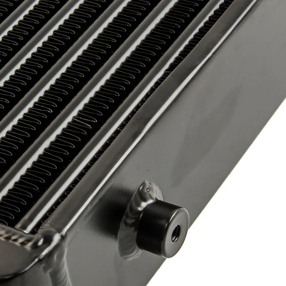 Universal Front Mount Intercooler | Tube & Fin Core | 600 × 300 × 76 mm | 3" Inlet & Outlet