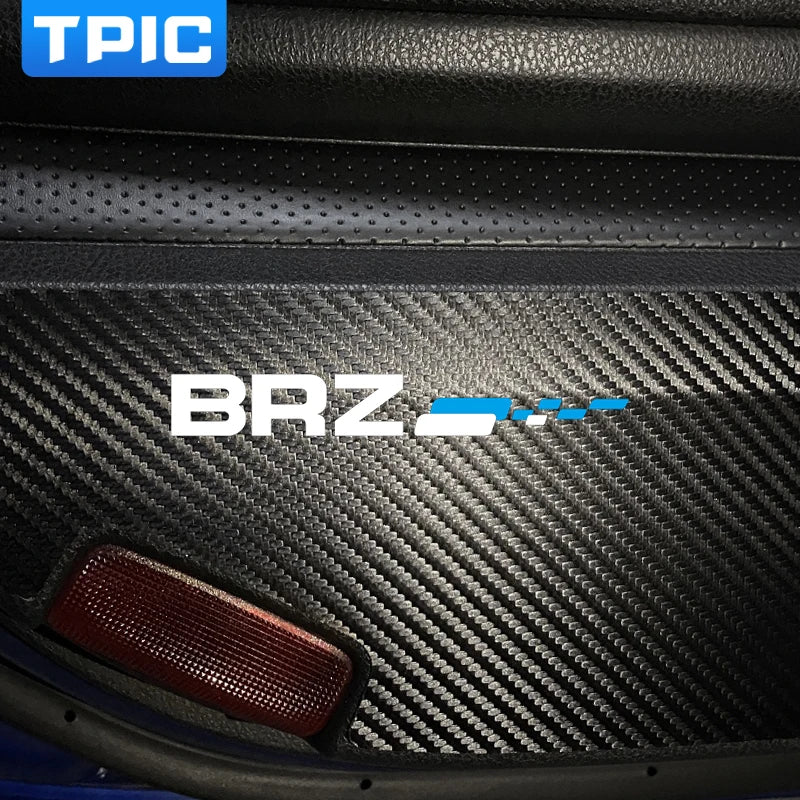 Toyota GT86 / Subaru BRZ Carbon Fiber Door Protection Pads (2013–2020)