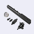 Complete High-Flow Fuel Rail Kit with Adjustable Fuel Pressure Regulator & Gauge | Honda B-Series (B16, B18, B20)