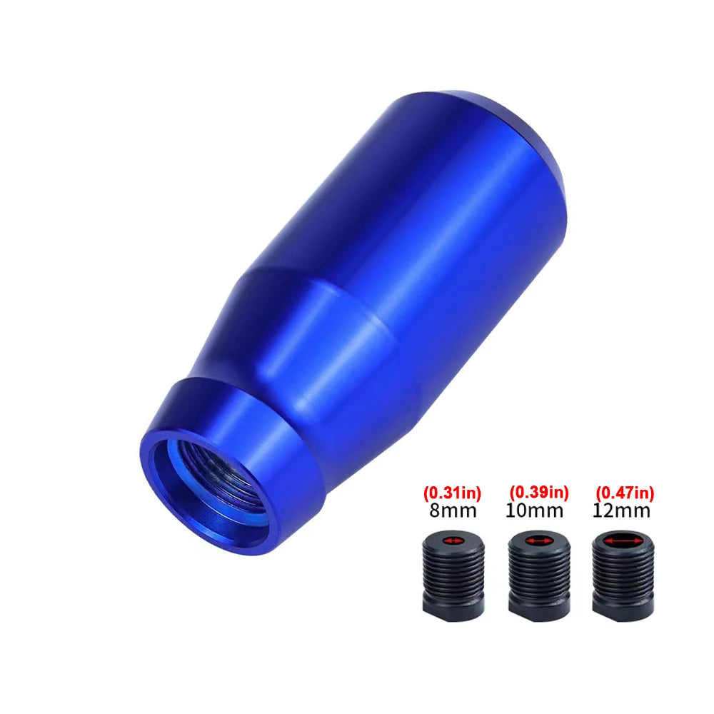 Car Gear Shift Knobs 78mm Aluminum Alloy Weighted Shifter Knobs Metal Gear Lever Stick Handle Car shift handle Adapter included