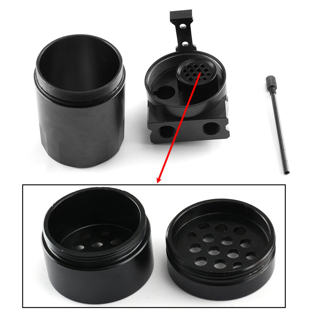 Universal 300ml Aluminum Oil Catch Can Kit