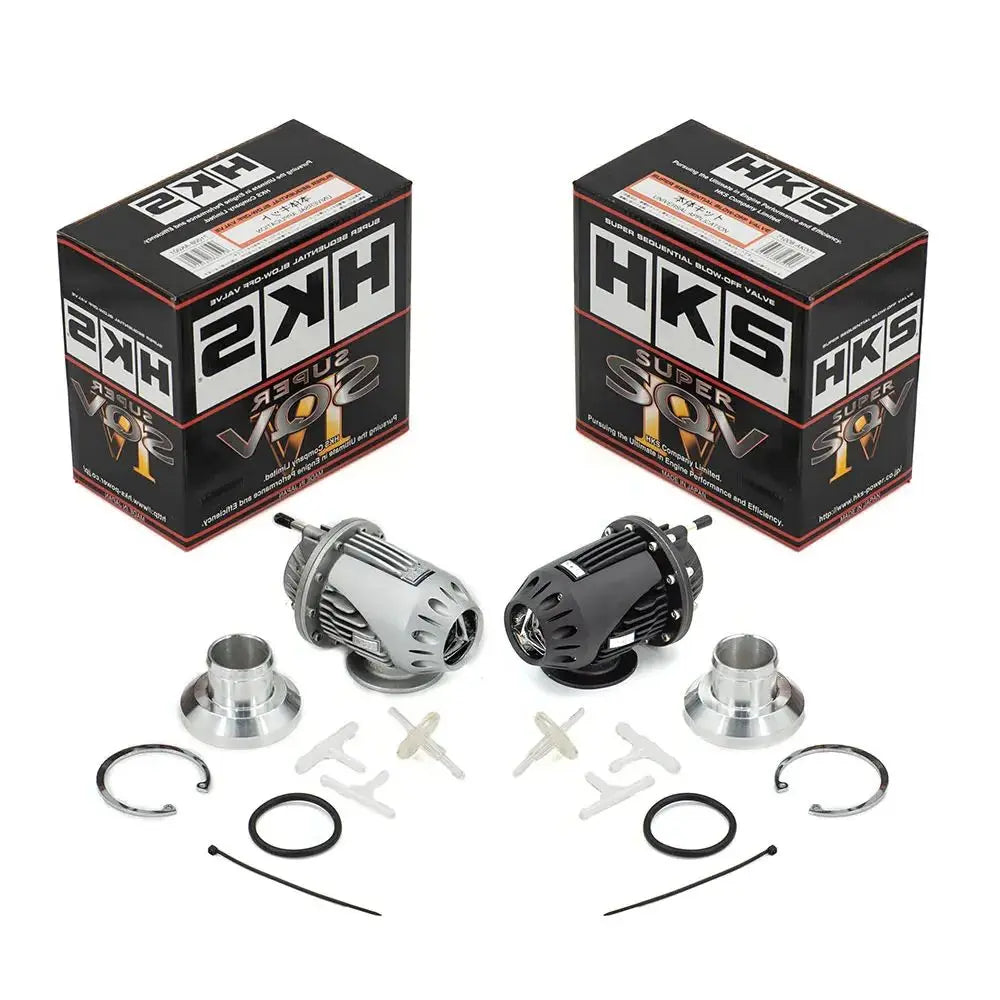 HKS Universal Blow Off Valve BOV Turbo Performance Parts Original Box SQV 4 Sequential Blow Dump Blow Off Adaptor