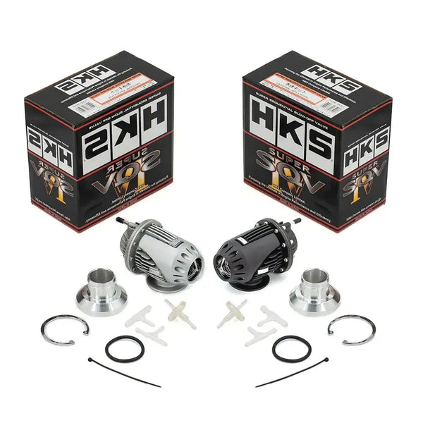 HKS Universal Blow Off Valve BOV Turbo Performance Parts Original Box SQV 4 Sequential Blow Dump Blow Off Adaptor
