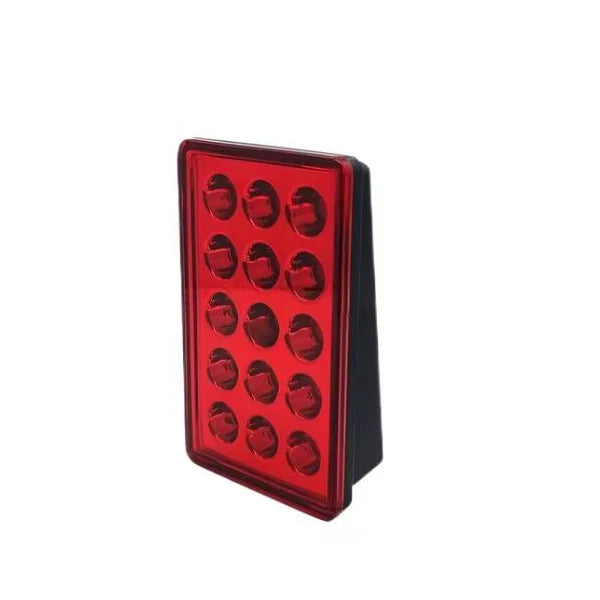 F1 Style Led Brake Pilot Lights 12V 15led Rear Tail Lights Auto Flash Warning Reverse Stop Safety Signal Lamps for Car SUV Moto
