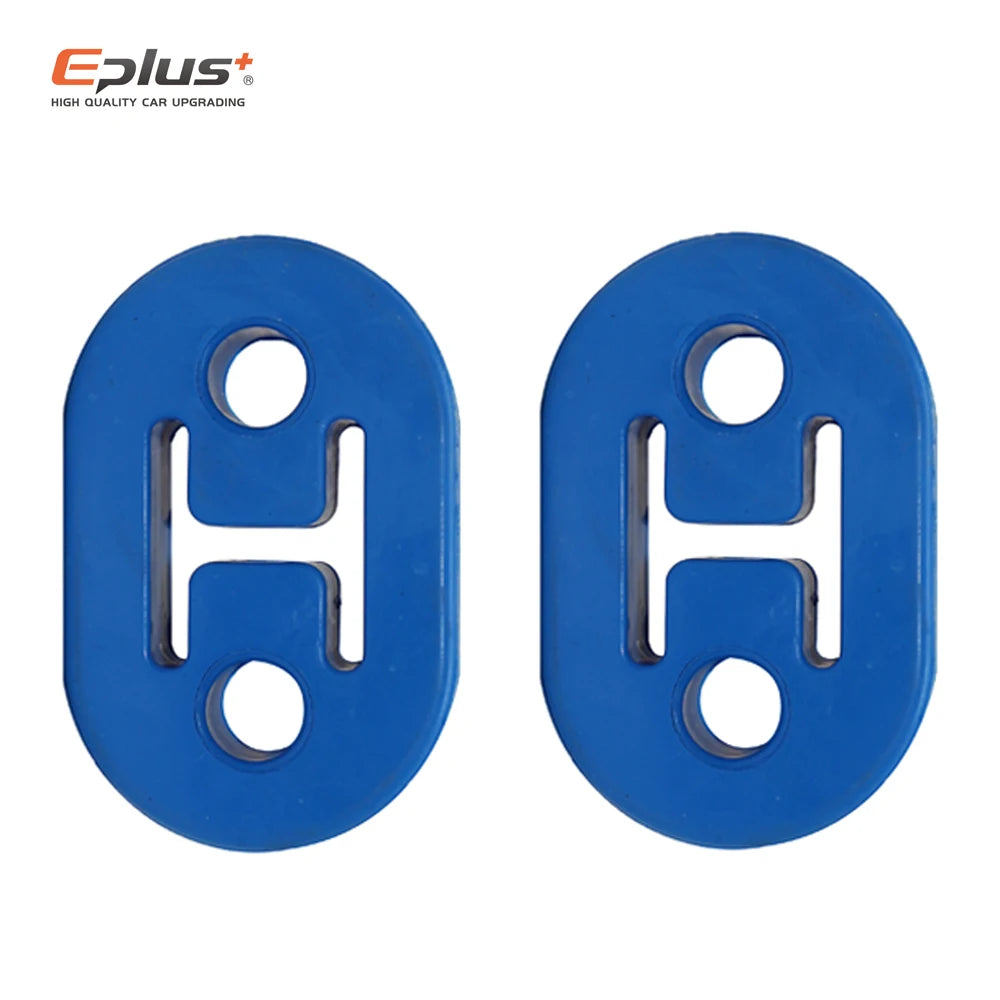 Universal Car Exhaust Pipe Mount Brackets Hanger Insulator Polyurethane Liner Bracket 2 Holes 4 Holes Automotive Accessory