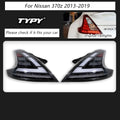 TYPY Car For Nissan 370z Taillights 2013-2019 Upgrade Modified to New DRL Dynamic Turn Signal LED Taillight Auto Accessories