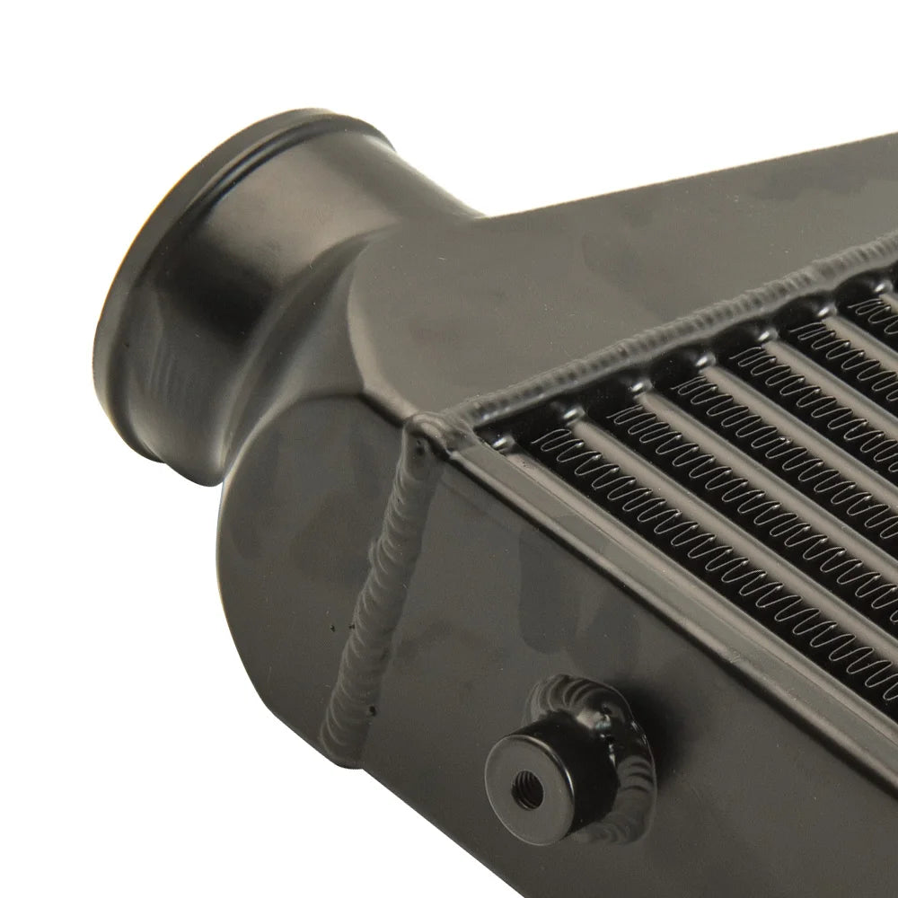Universal Front Mount Intercooler | Tube & Fin Core | 600 × 300 × 76 mm | 3" Inlet & Outlet