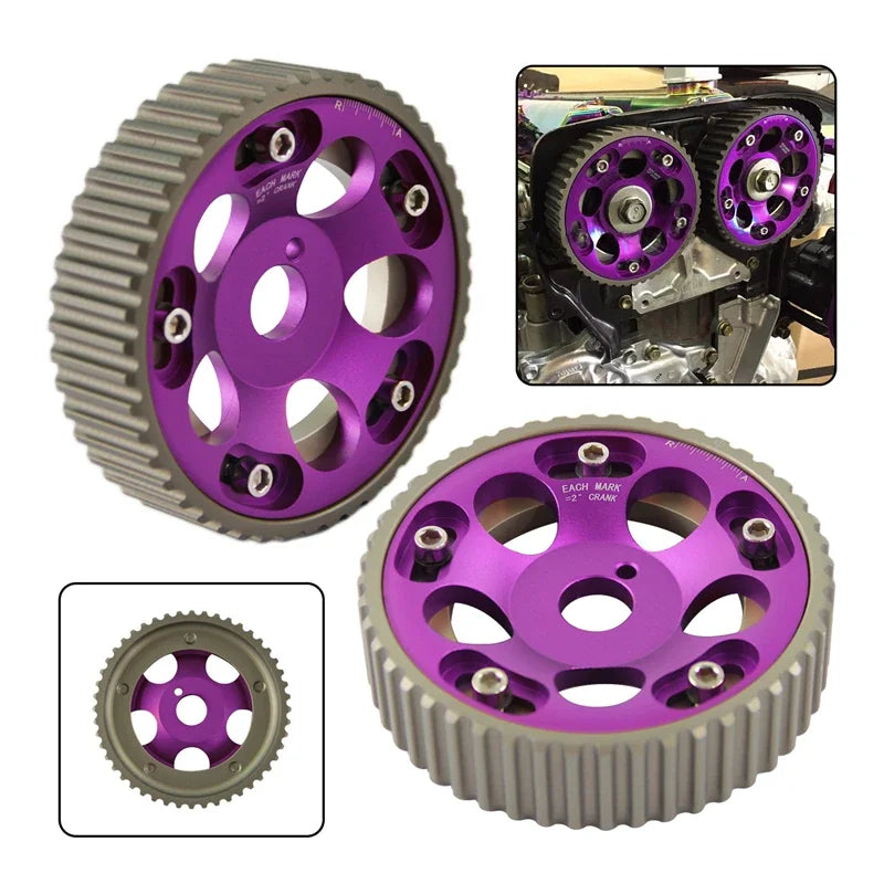 CSKS Adjustable Cam Gear Pulley Set for Toyota 1JZ & 2JZ Engines – 2-Piece