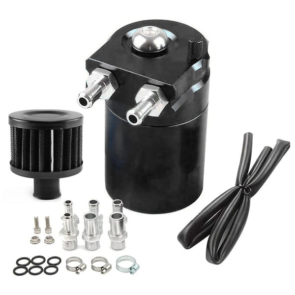 Universal 300ml Aluminum Oil Catch Can Kit