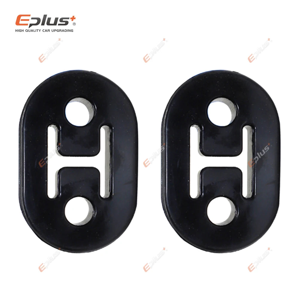 Universal Car Exhaust Pipe Mount Brackets Hanger Insulator Polyurethane Liner Bracket 2 Holes 4 Holes Automotive Accessory