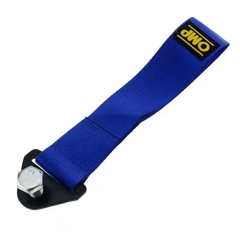 26cm Nylon Tow Strap High-Strength Car Racing Tow Ropes with Towing Trailer Ropes Auto Trailer Ropes Bumper Trailer Tow Strap