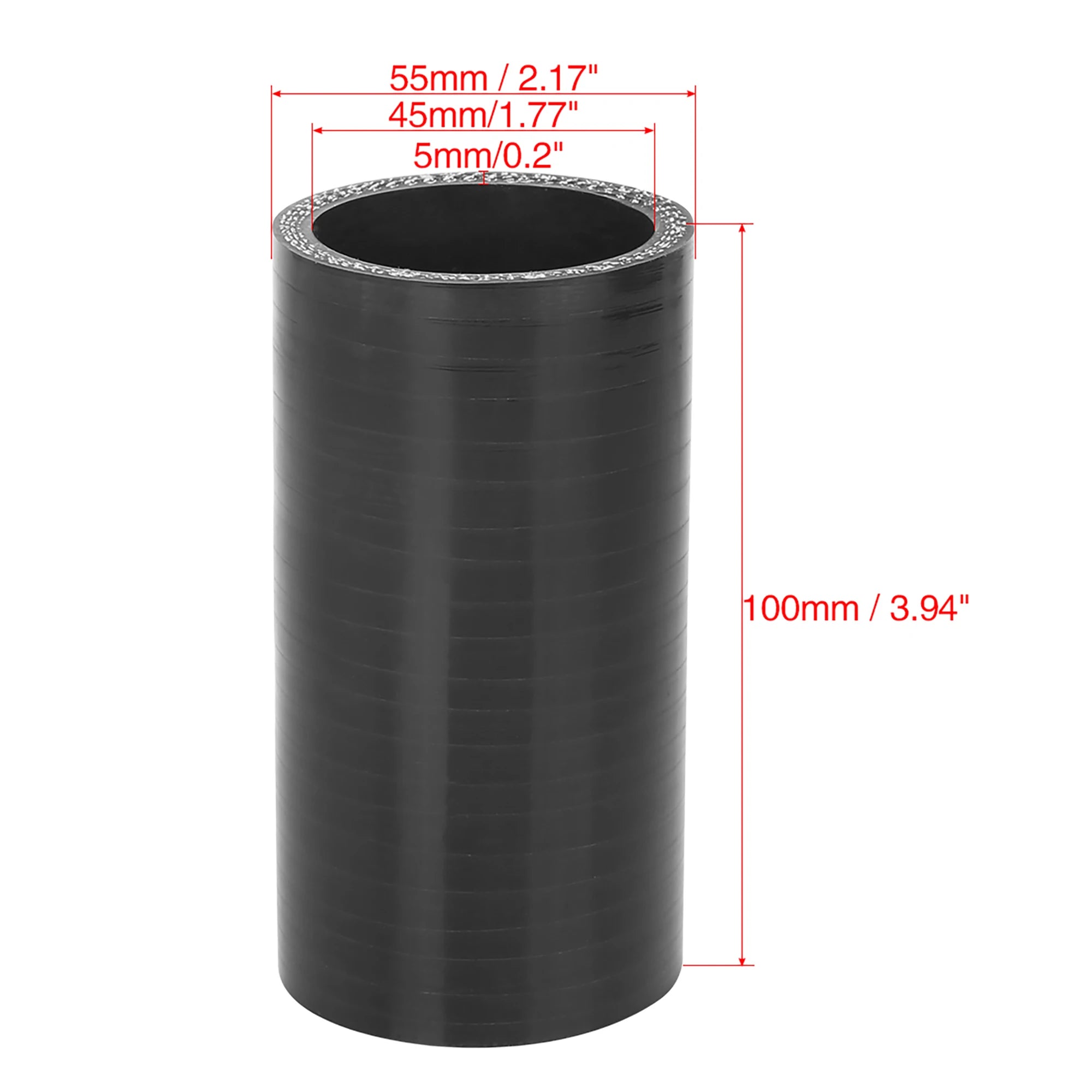 UXCELL Straight Silicone Coupler Hose
