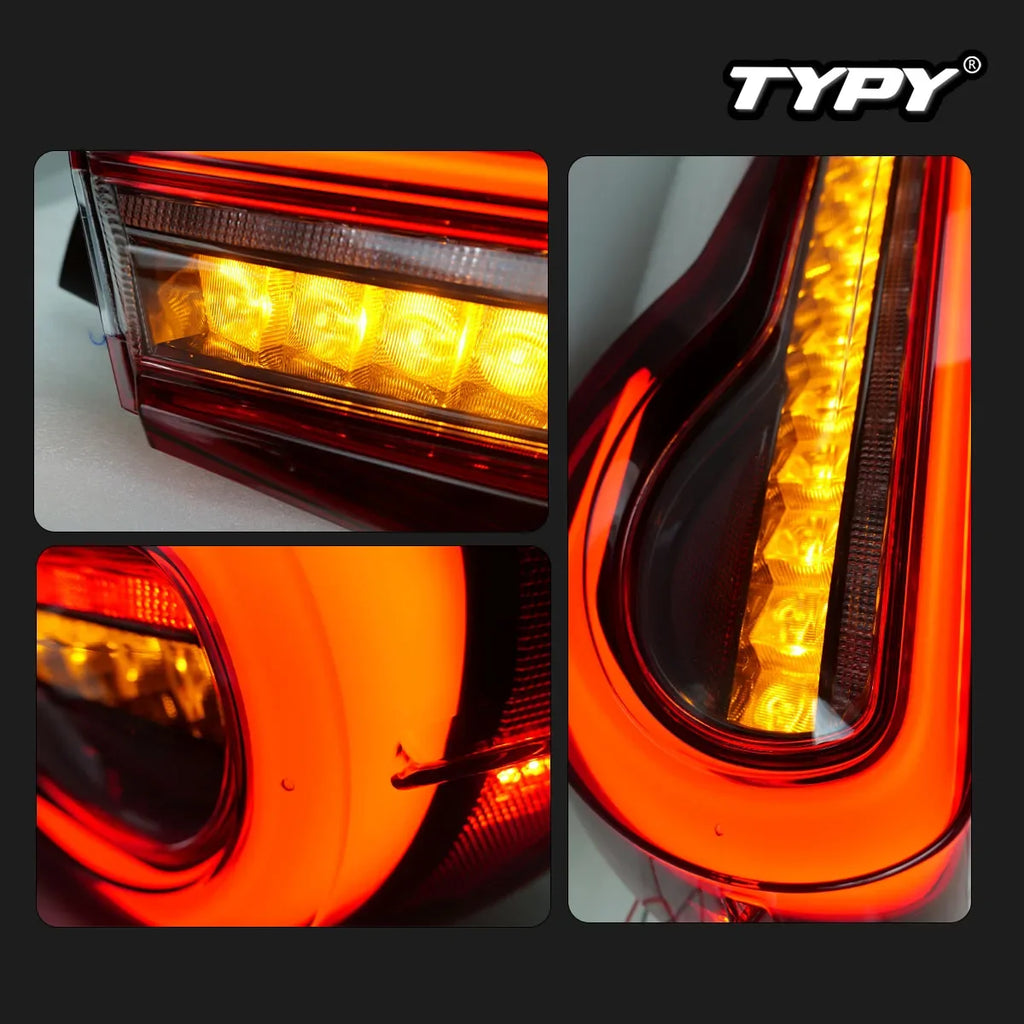 Car For Toyota 86/Subaru BRZ Taillight 2012-2020 Upgrade Modified to New DRL Dynamic Turn Signal LED Taillight Auto Accessories