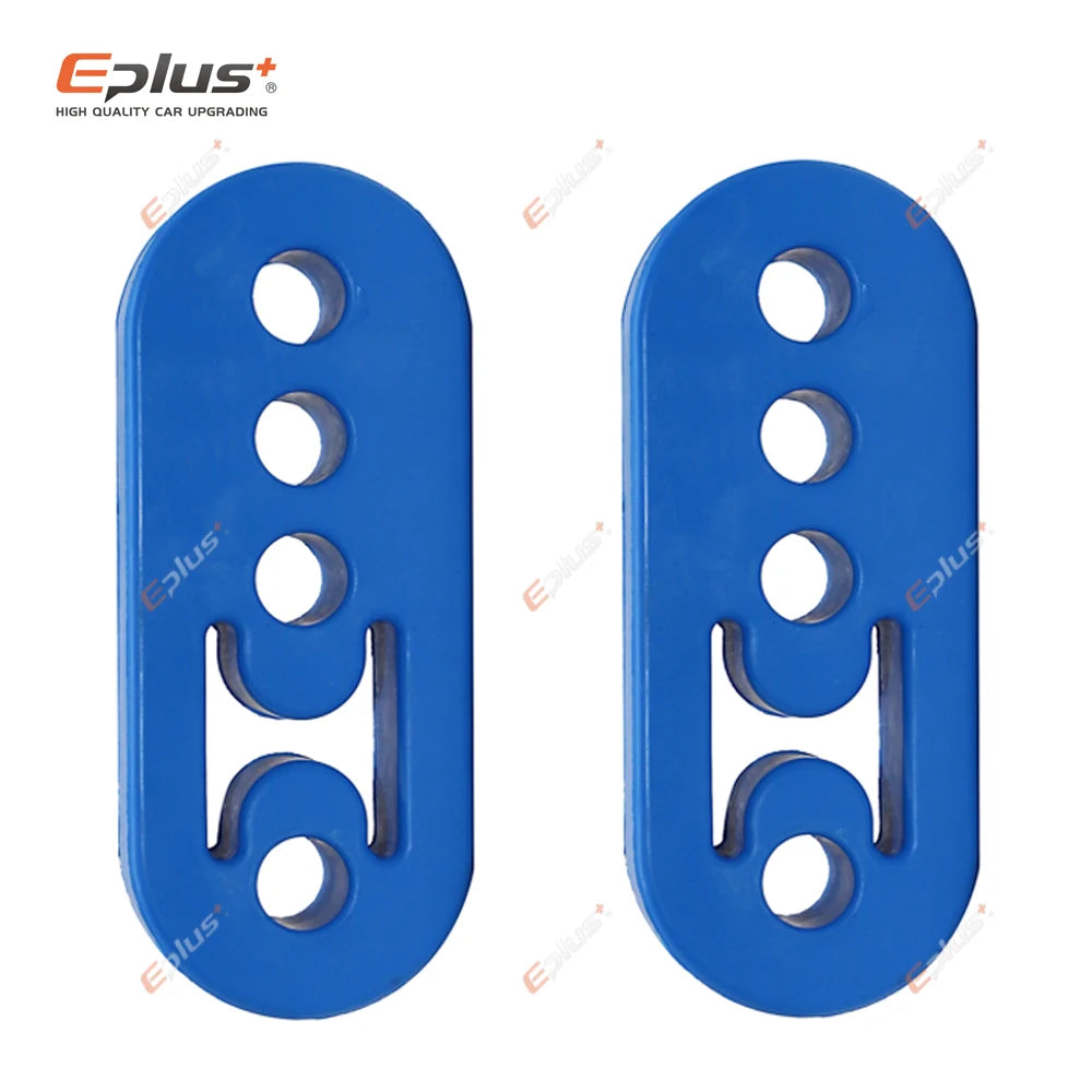 Universal Car Exhaust Pipe Mount Brackets Hanger Insulator Polyurethane Liner Bracket 2 Holes 4 Holes Automotive Accessory
