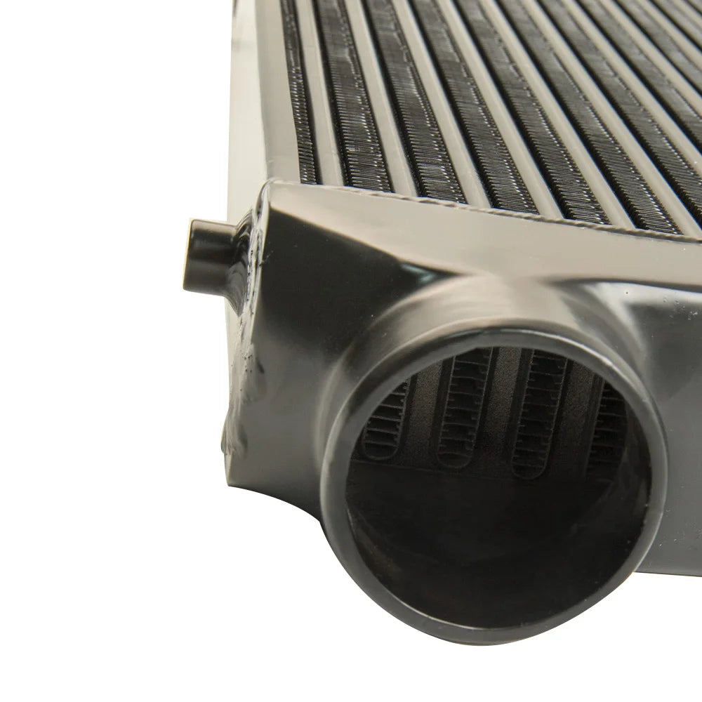 Universal Front Mount Intercooler | Tube & Fin Core | 600 × 300 × 76 mm | 3" Inlet & Outlet