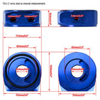 PQY Universal Oil Filter Sandwich Plate Adapter AN10 | Oil Cooler Adapter Kit