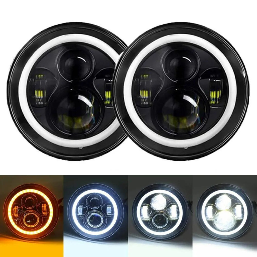 Mazda MX-5 Miata NA 7" LED Halo Headlights