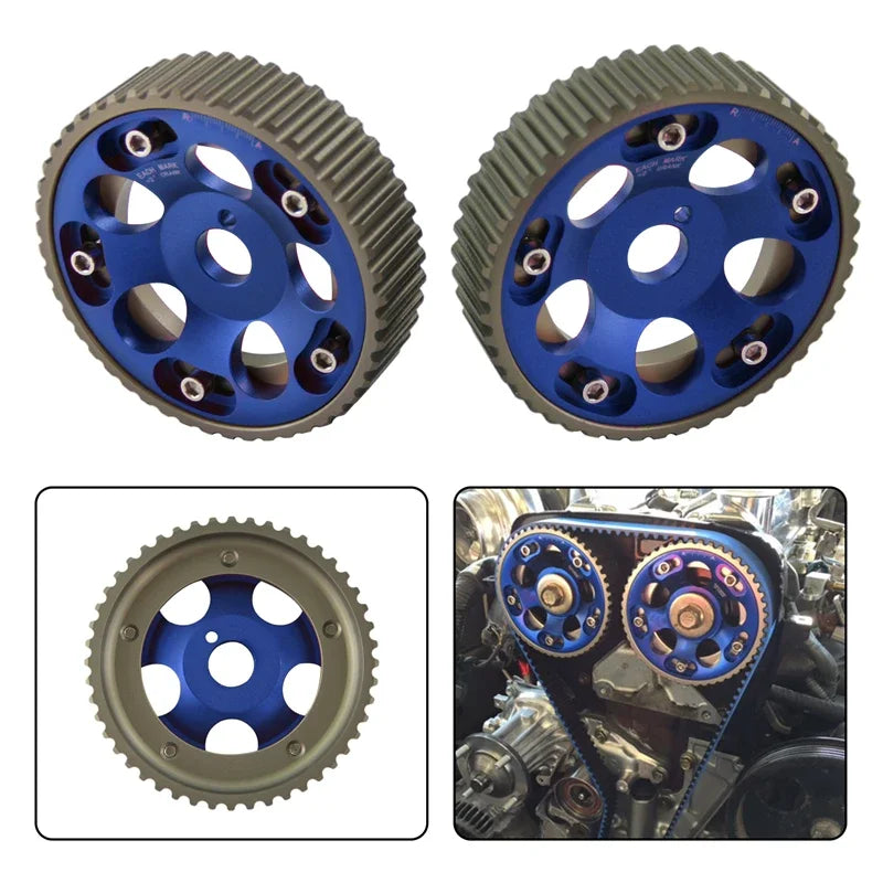 CSKS Adjustable Cam Gear Pulley Set for Toyota 1JZ & 2JZ Engines – 2-Piece