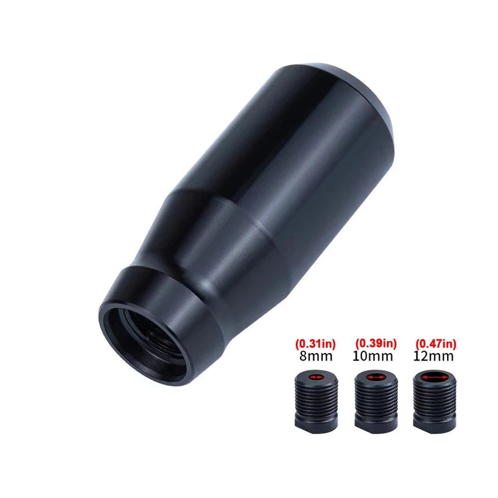 Car Gear Shift Knobs 78mm Aluminum Alloy Weighted Shifter Knobs Metal Gear Lever Stick Handle Car shift handle Adapter included
