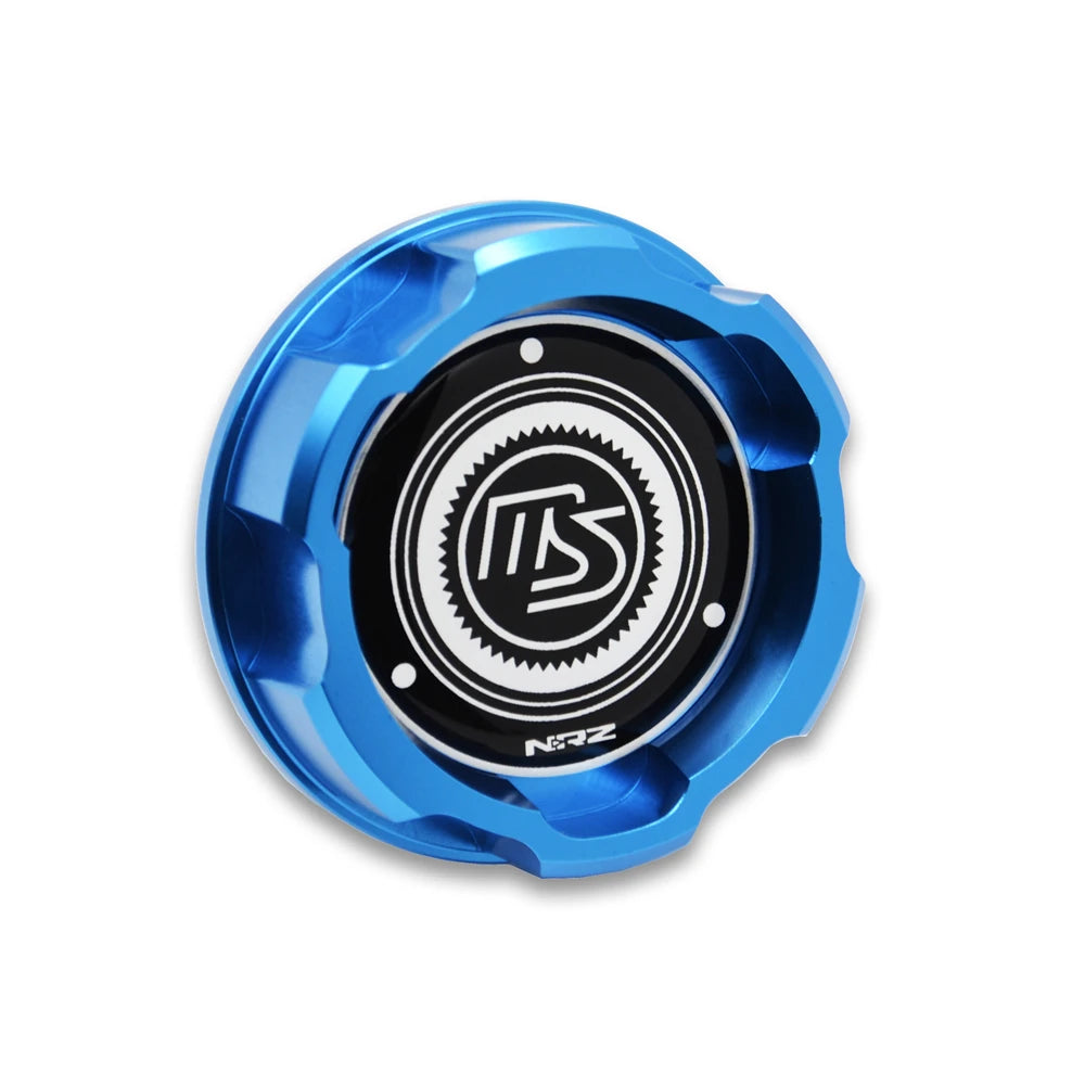 Billet Aluminum Engine Bay Cap Set | Oil Filler Cap & Radiator Cap Cover | Mazda RX-7, RX-8, MX-5 Miata, Protegé, 323 & More