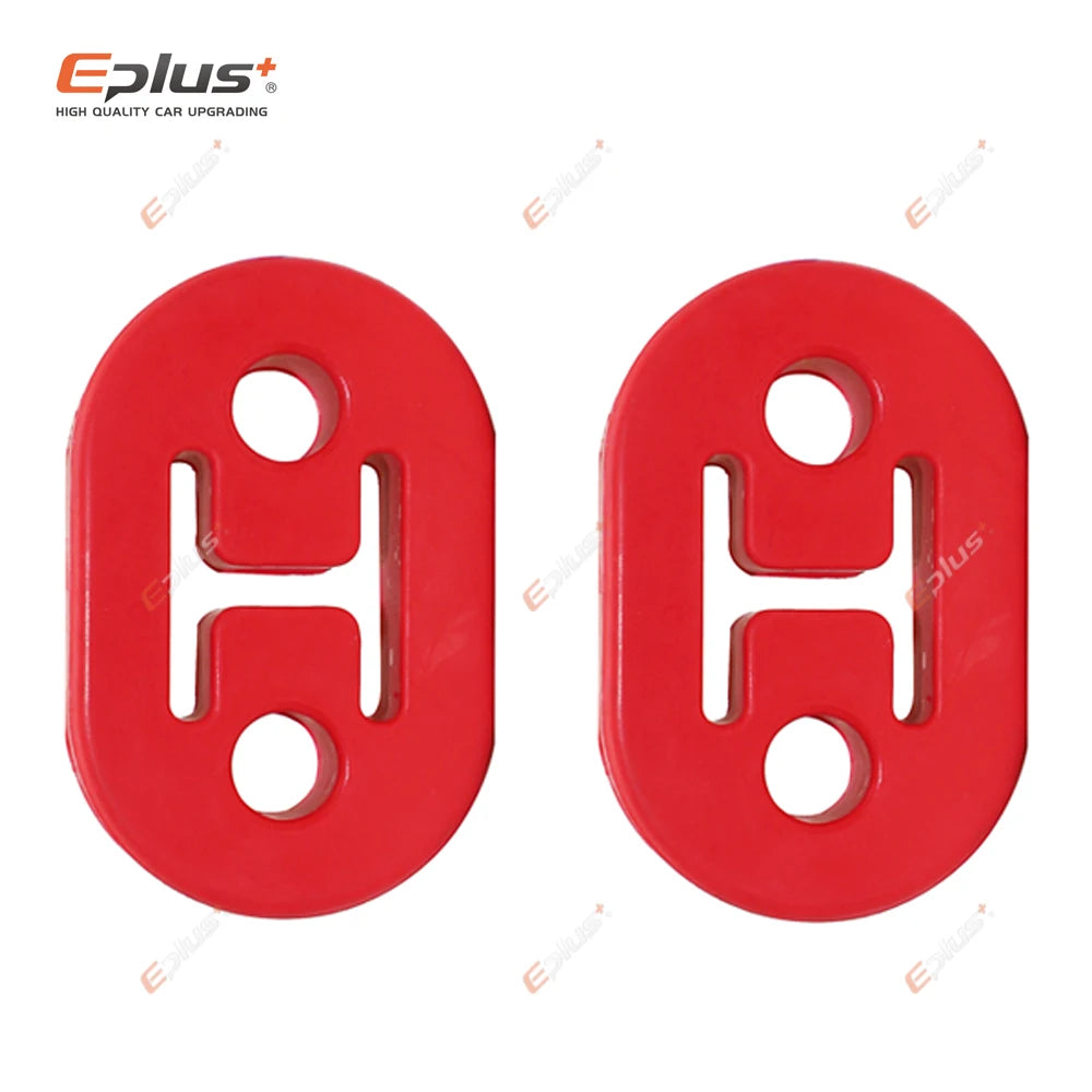 Universal Car Exhaust Pipe Mount Brackets Hanger Insulator Polyurethane Liner Bracket 2 Holes 4 Holes Automotive Accessory
