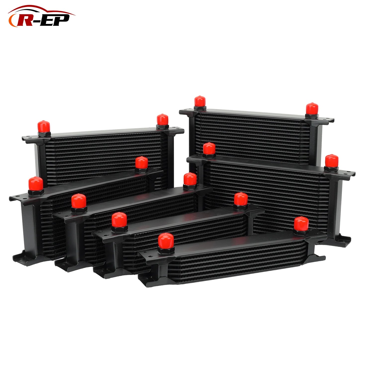Universal AN10 Stacked Plate Oil Cooler | High-Performance Aluminum Engine & Transmission Cooler