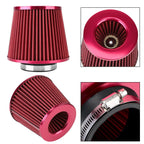 76mm Universal Performance Cone Air Filter | High Flow Cold Air Intake Filter