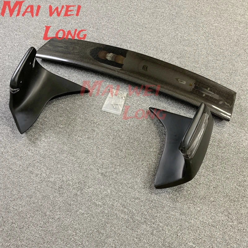 For Toyota SUPRA A90 2019-2020 high quality Carbon Fiber Rear Roof Spoiler Wing Trunk Lip Boot Cover Car Styling For Toyota SU