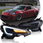 VLAND auto led light for car head lamp FOR TOYOTA 86 2012-UP/SUBUARU BRZ 2013-UP LED HEADLIGHTS h7 led h7 luces led 12v