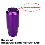 Car Gear Shift Knobs 78mm Aluminum Alloy Weighted Shifter Knobs Metal Gear Lever Stick Handle Car shift handle Adapter included