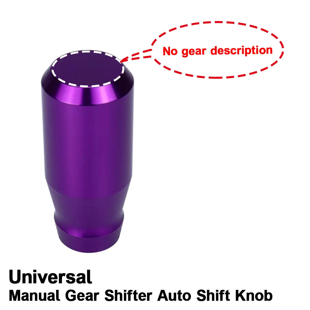 Car Gear Shift Knobs 78mm Aluminum Alloy Weighted Shifter Knobs Metal Gear Lever Stick Handle Car shift handle Adapter included