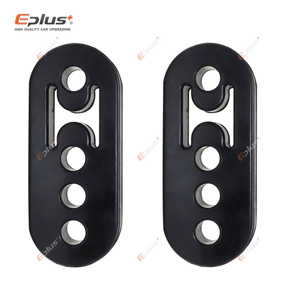 Universal Car Exhaust Pipe Mount Brackets Hanger Insulator Polyurethane Liner Bracket 2 Holes 4 Holes Automotive Accessory