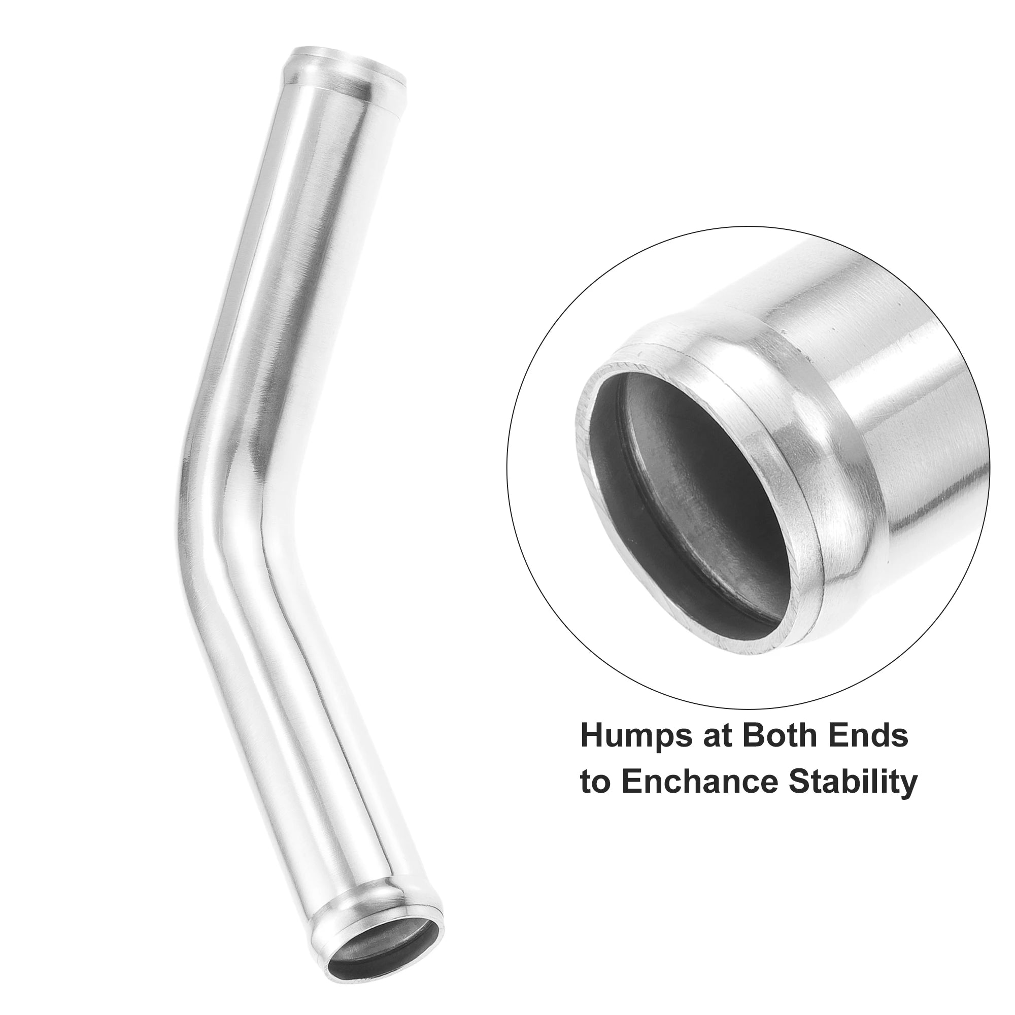 UXCELL 45° Aluminum Intercooler Pipe