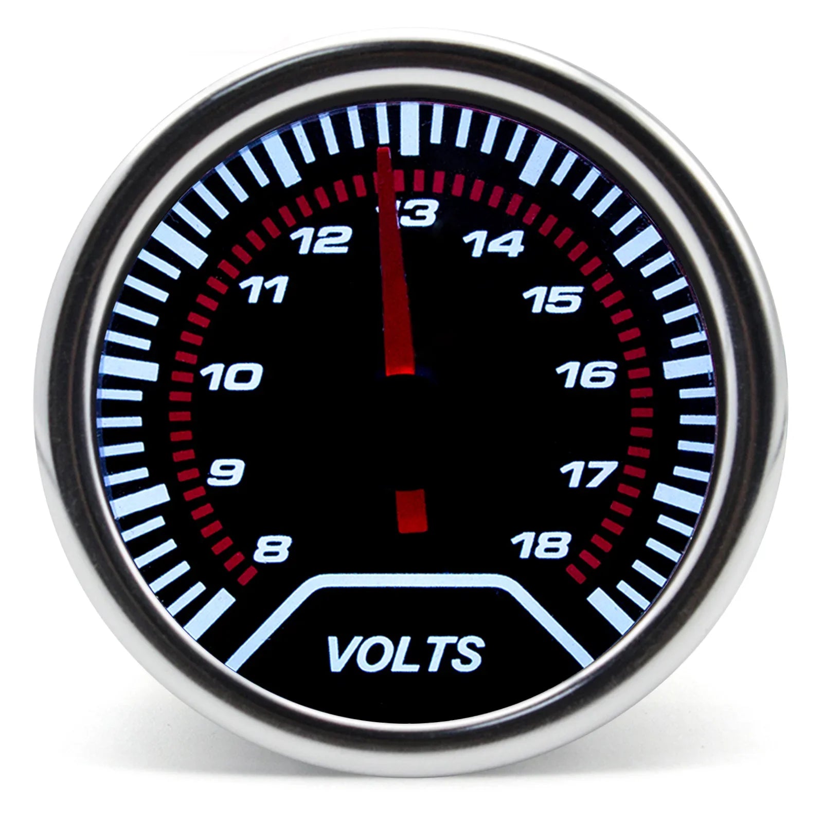 52mm LED Racing Gauge – Smoke Lens | Turbo Boost, Oil Pressure, Oil Temp, Water Temp & More