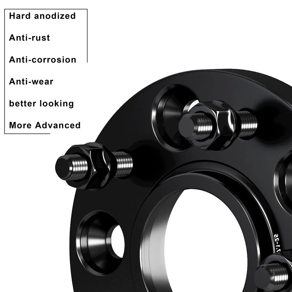 For Honda Civic Accord Wheel Spacers 5x114.3 Hubcentric 64.1mm M12X1.5 Widening Aluminum Adapter Separadores Accessories 1piece