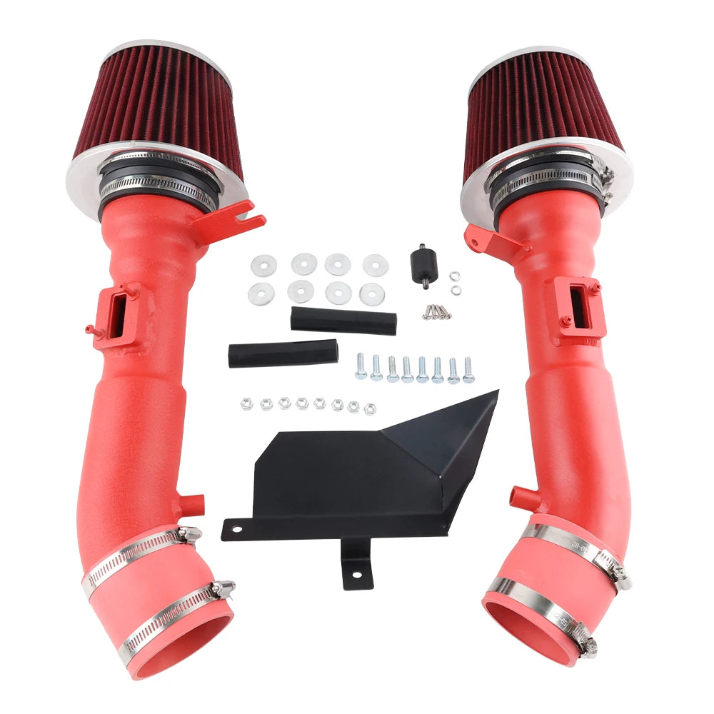 Cold Air Intake System+Filter For 08-13 Infiniti G37 3.7L 09-20 Nissan 370Z US  racing VQ37 engine  parts