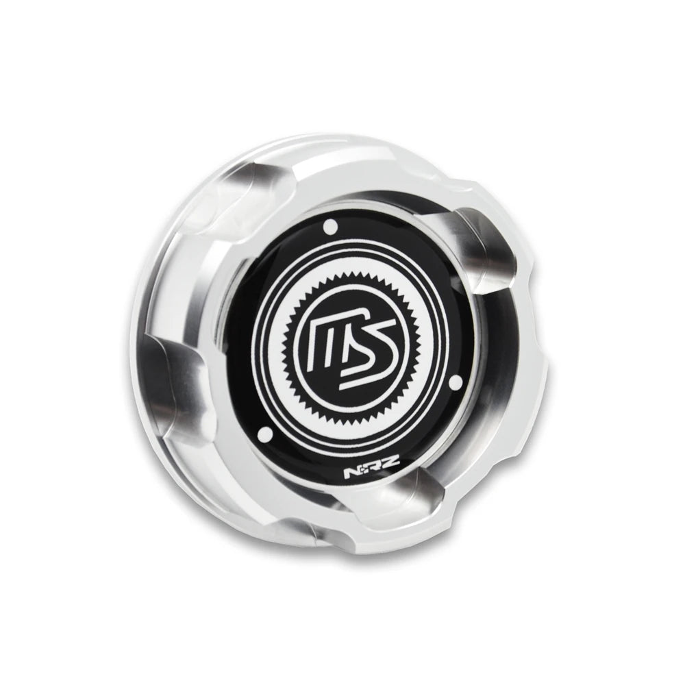 Billet Aluminum Engine Bay Cap Set | Oil Filler Cap & Radiator Cap Cover | Mazda RX-7, RX-8, MX-5 Miata, Protegé, 323 & More
