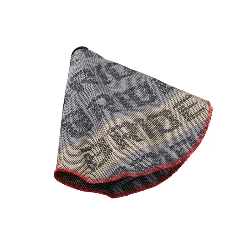 Universal JDM Style Bride RECARO Hyper Fabric Shift Knob Boot Cover Shifter Lever Collars Auto Inter Accessories