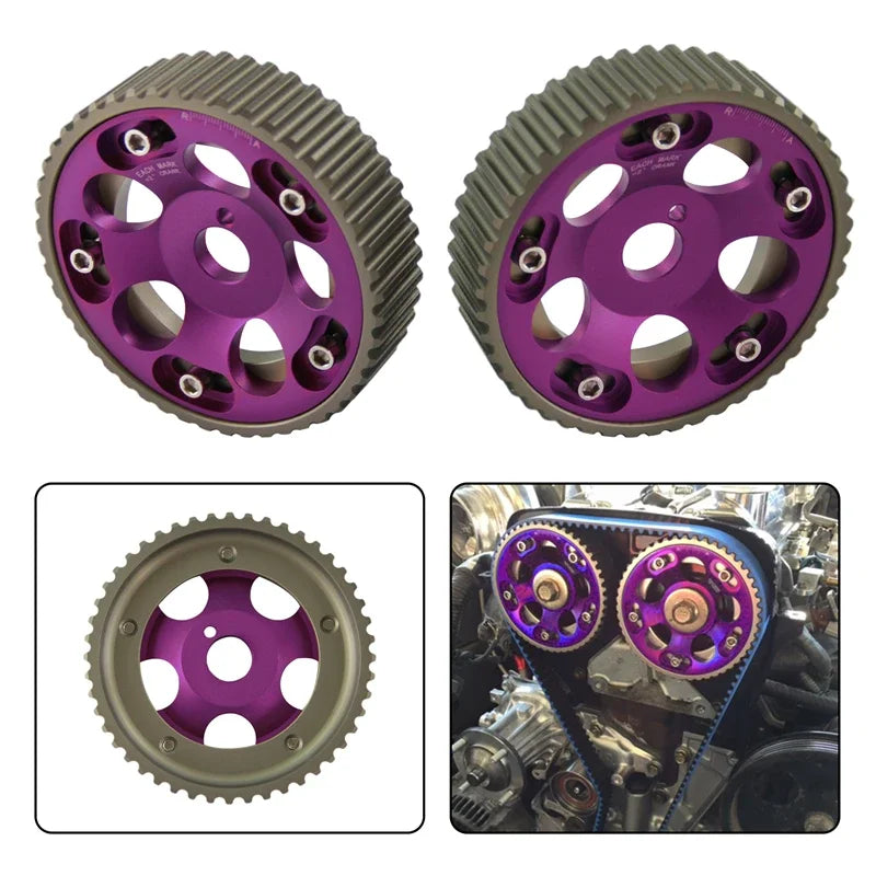 CSKS Adjustable Cam Gear Pulley Set for Toyota 1JZ & 2JZ Engines – 2-Piece