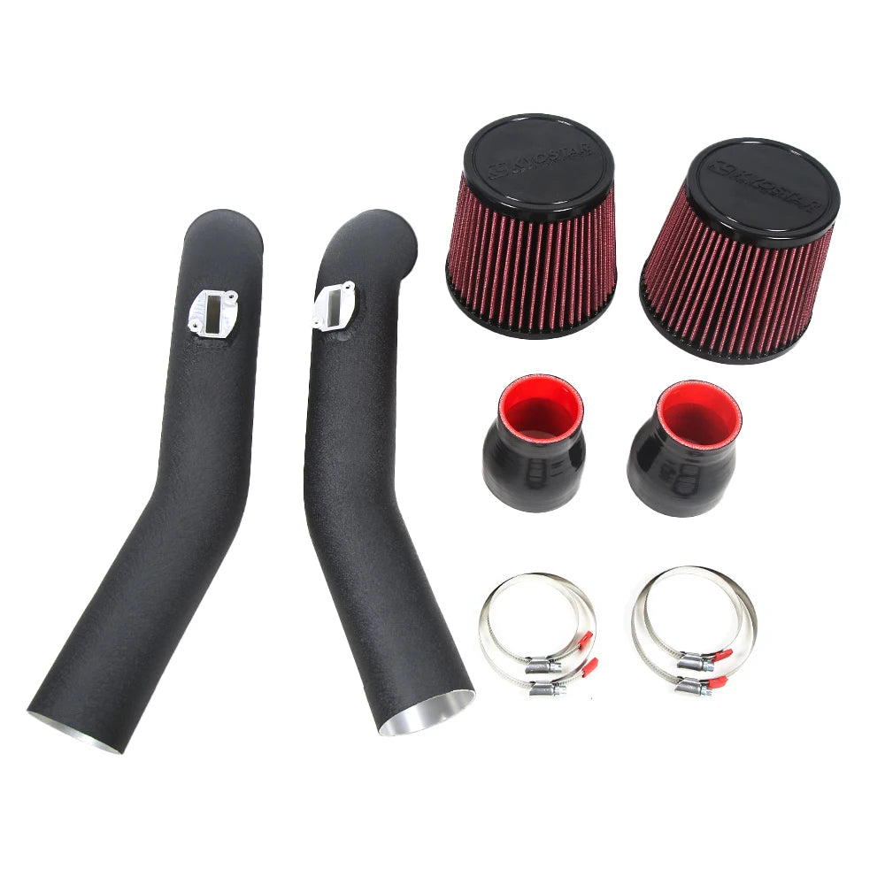 2009+ 2019 Nissan R35 GT-R JDM Air Intake System New V6 Engine Cold Air Intake Kit With Exhaust System Including Air Filter