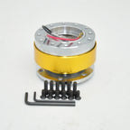 2023 Universal Steering Wheel Snap Off Quick Release Hub Adapter Boss kit  8 colors available