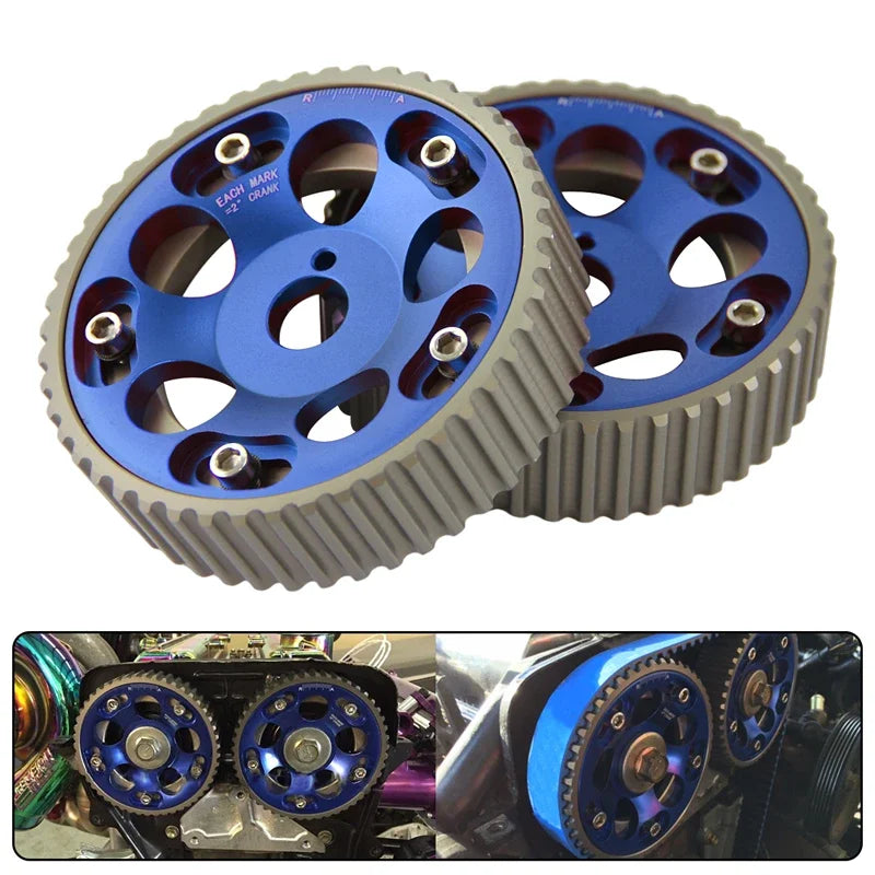 CSKS Adjustable Cam Gear Pulley Set for Toyota 1JZ & 2JZ Engines – 2-Piece