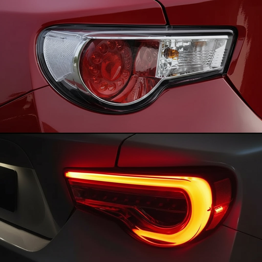 Toyota 86 & Subaru BRZ LED Tail Lights with Dynamic Turn Signals