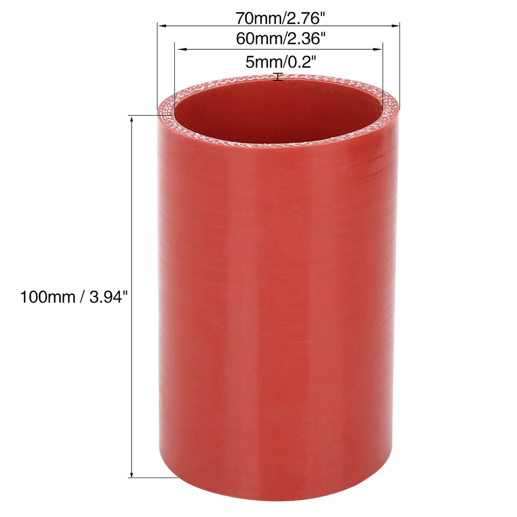 UXCELL Straight Silicone Coupler Hose