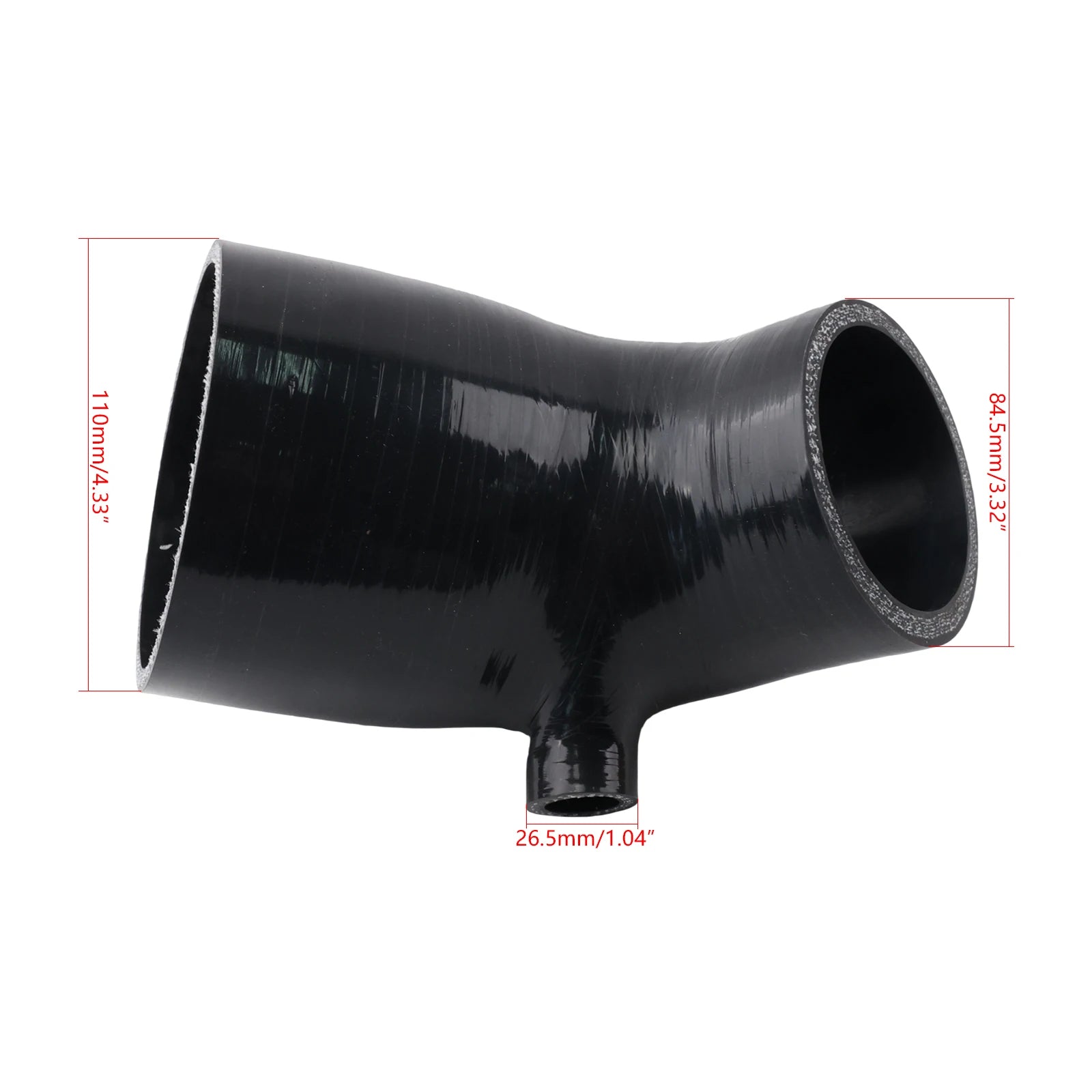 High-Flow Silicone Turbo Inlet pipe| BMW B58 & Toyota Supra A90